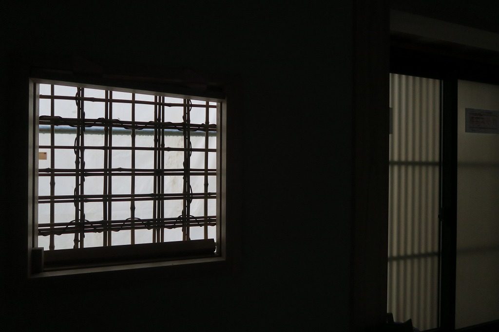 リノベーション京町家の下地窓