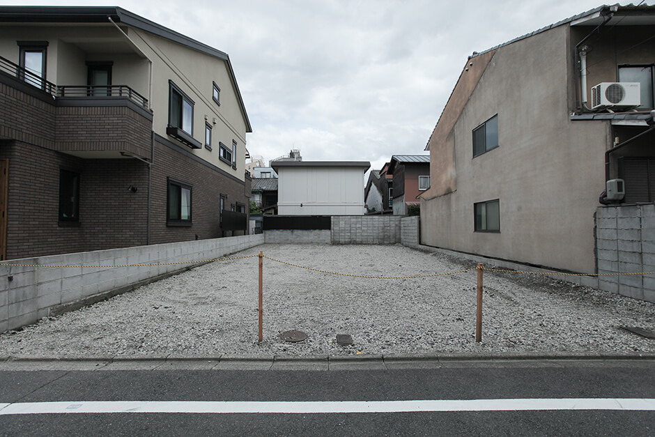 京都駅徒歩圏内の建築条件無し売り土地物件