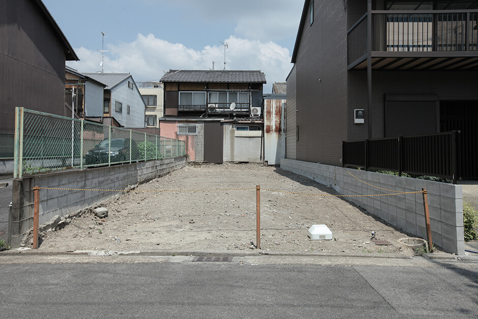 京都の下鴨の建築条件無し売土地