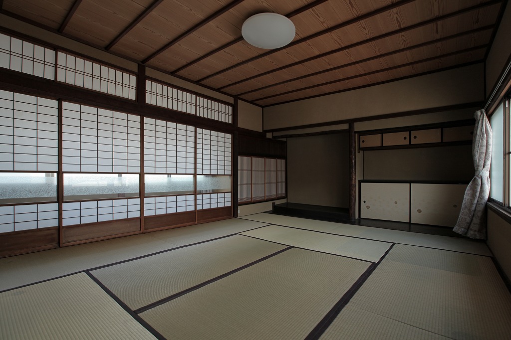 谷崎潤一郎が暮らした京都の町家の和室
