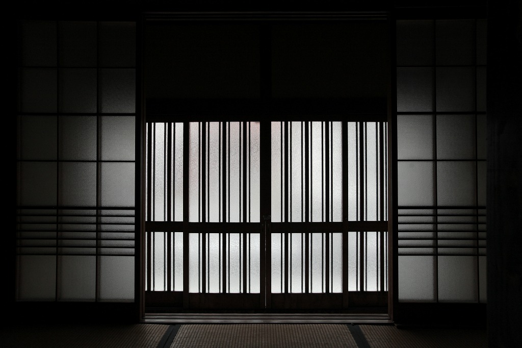 谷崎潤一郎が暮らした京都の町家の玄関