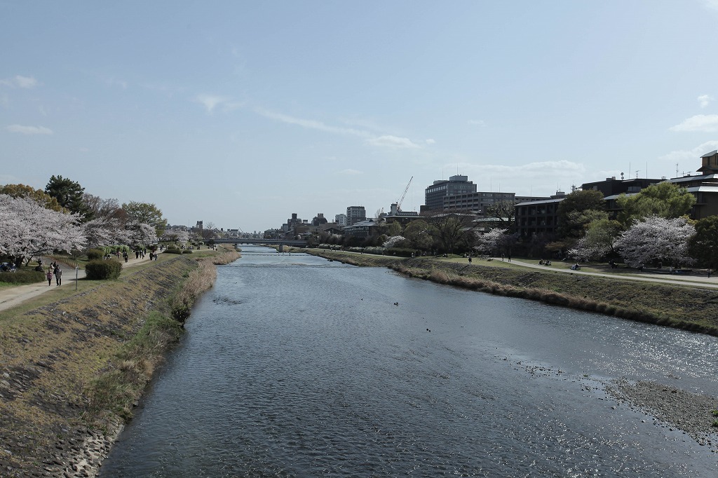 京阪の神宮丸太町駅徒歩2分の建築条件無し売土地物件近くの鴨川