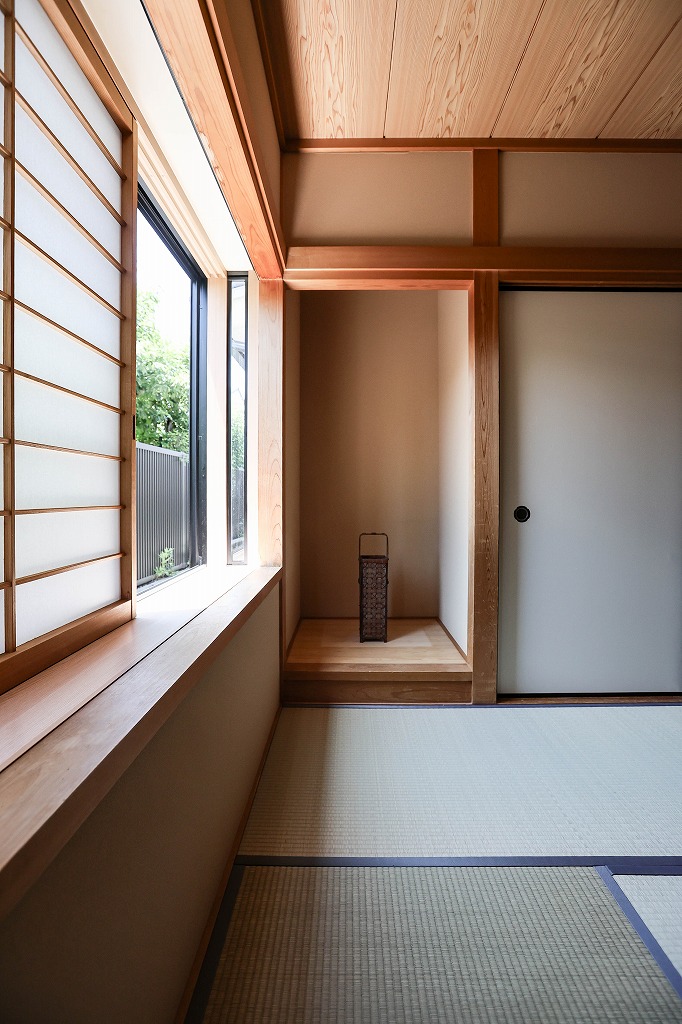 京都御所北のリノベーション中古物件の和室と床の間