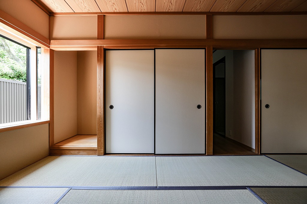 京都御所北、相国寺東、賀茂川西のリノベーション済中古戸建物件の和室