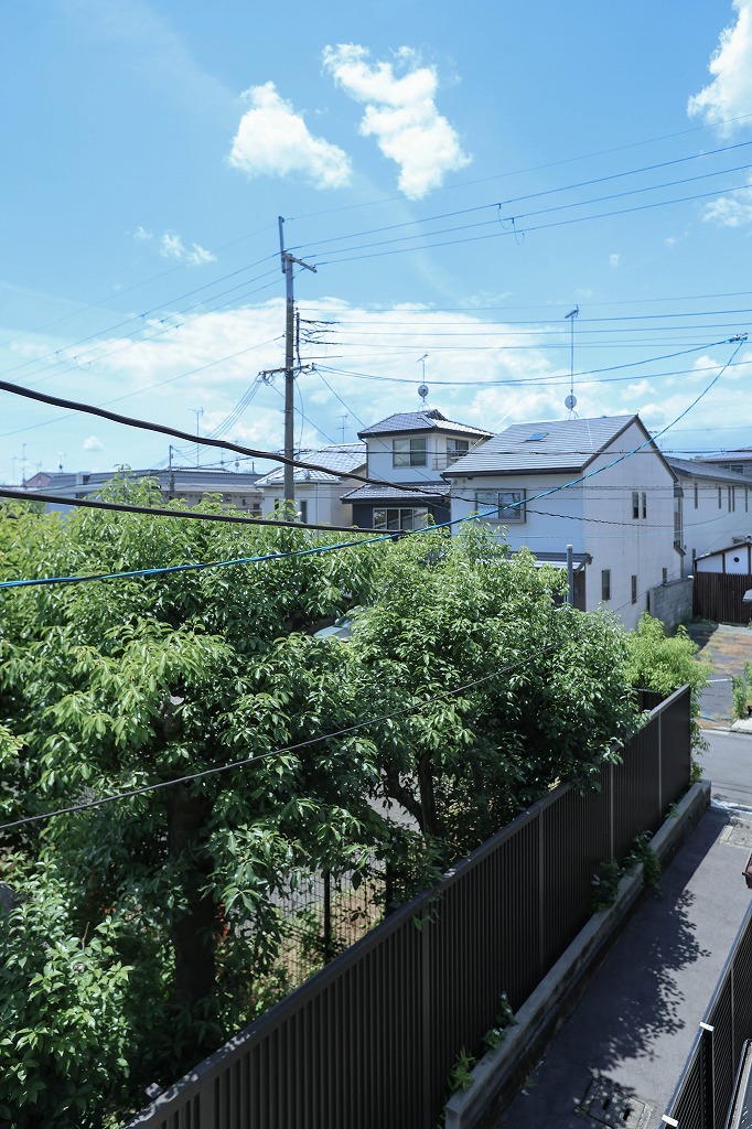 京都御所北のリノベーション中古物件の2階からの眺望