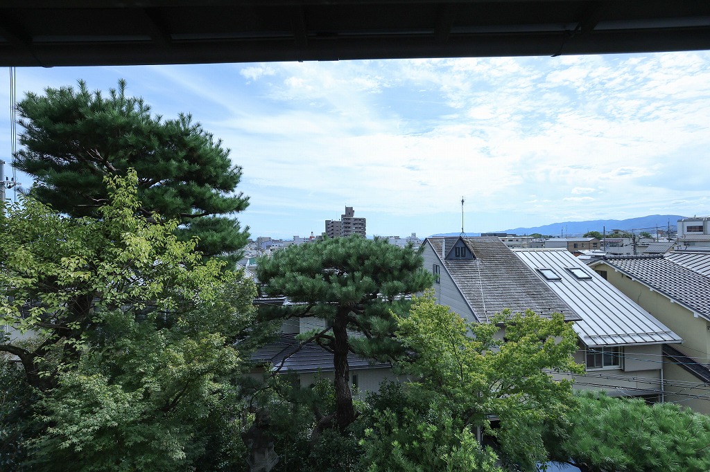 京都市北区の中古物件の眺望