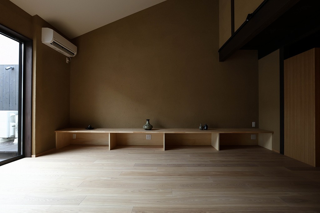 京都の大徳寺近くのリノベーション京町家物件のLDK