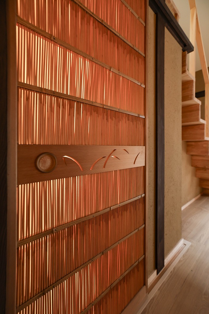 京都市北区のリノベーション京町家の古建具