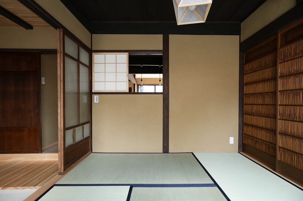 京都市北区のリノベーション京町家の古建具